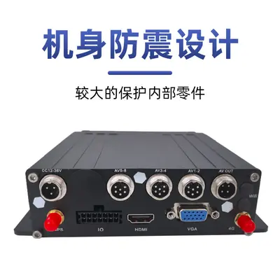 HiSilicon 4CH/8CH WIFI Araç DVR - 4G GPS, 1080P Kayıt - 4