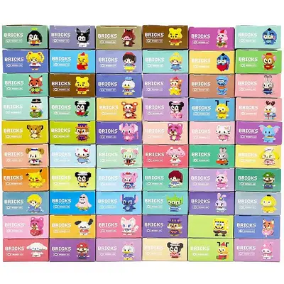 Mini Particle Building Blocks, Children's Educational Puzzle Set, Birthday Blind Box - 4