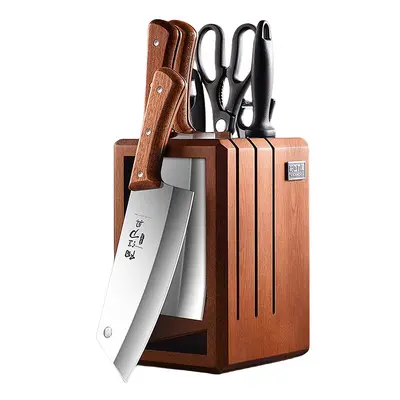 Yangjiang Küchenmesserset, Holzgriff, scharf geschmiedet