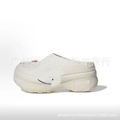 Yaz Kalın Taban Mule Aşçı Ayakkabısı, Kapalı Burun, Hafif, Unisex - 7