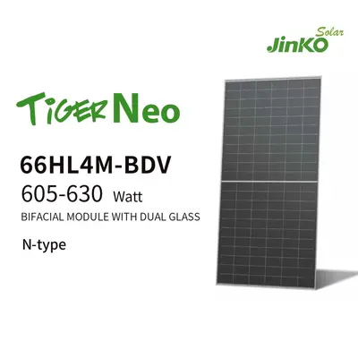 JINKO 66HL4M-BDV620W Photovoltaic Solar Module 620W