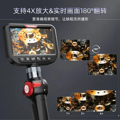 RALCAM Industrial Endoscope Ultra-thin 3mm Probe High-definition Inspection Endoscope for Detecting Burrs Cracks and Welds