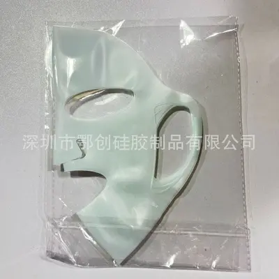 3D Silicone Hydrating Face Mask, Stays in Place During Movement - 10