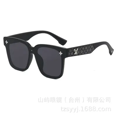 Damen-Sonnenbrille mit eckigem Rahmen und UV-Schutz - 7