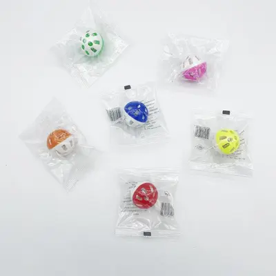 Kedi Oyuncak Zil Topu Toptan 38mm Kedi Zil Topu 43mm Kendi Kendine Mutluluk İnteraktif Komik Evcil Hayvan Oyuncağı Toptan - 9