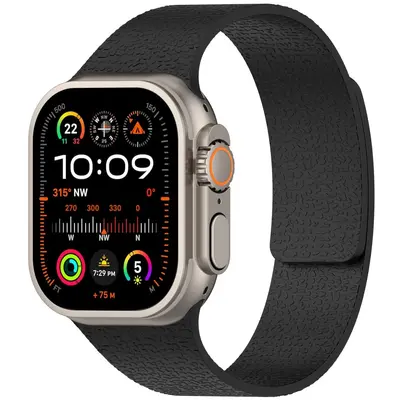 Women's Ultra Silicone Magnetic Pebble Strap for Apple Watch - 8