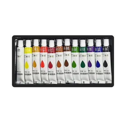 Suluboya boya seti, 5/12 ml tüpler, sanat öğrencileri için - 6