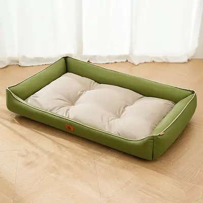 Waterproof Oxford Cloth Dog Bed, All-Season Cool Square Pet Mat - 7