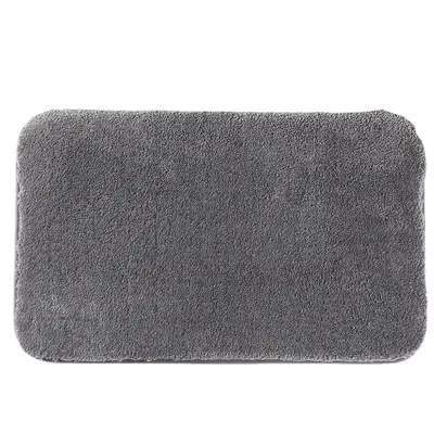 Sınır ötesi yüksek peluş kalınlaştırılmış paspas halı basit mutfak banyo paspası banyo kaymaz paspas emici ayak paspası
