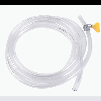 Underfloor Heating Manifold Drain Valve with Air Bleed Valve and Flexible Drain Hose - 8