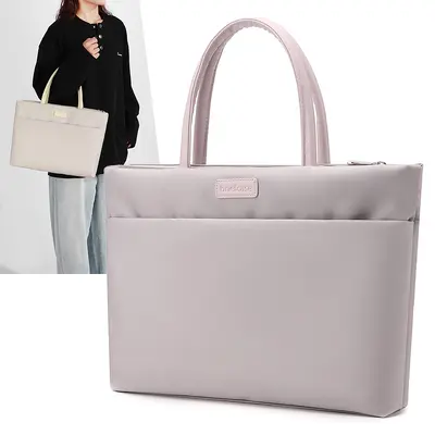 Fashion Briefcase Laptop Bag for 14-inch Apple 15-inch 16-inch Computers, High-Looking Briefcase for Women