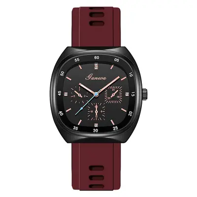 In stock live streaming niche influencer women's watches, wholesale student fashion silicone stylish women's watches. - 8