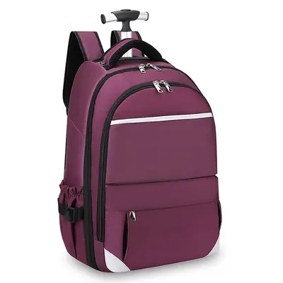 Oxford Cloth Cabin Size Backpack, 20 Inch with Business Laptop Compartment - 9