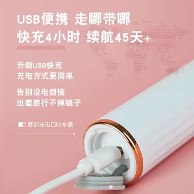 厂家直供电动牙刷跨境亚马逊电商充电成人款软毛高级电动牙刷批发