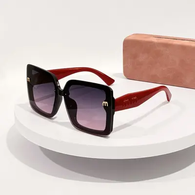 Lightweight Square Frame Sunglasses for Women, Luxury Look - 7