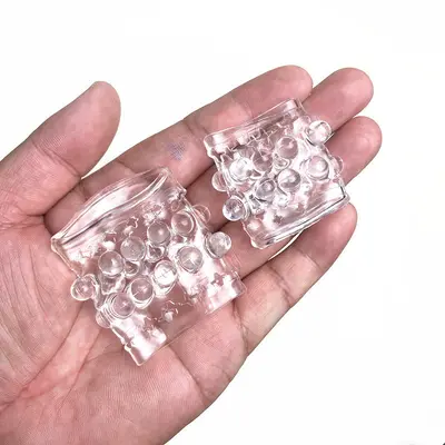 Beaded Cock Ring for Men, Ejaculation Delay, Hollow Design