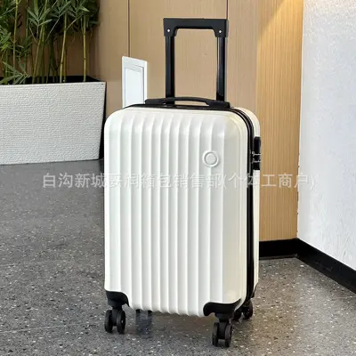 新款高颜值行李箱20寸学生旅行箱万向轮男女通用礼品拉杆箱登机箱 - 7