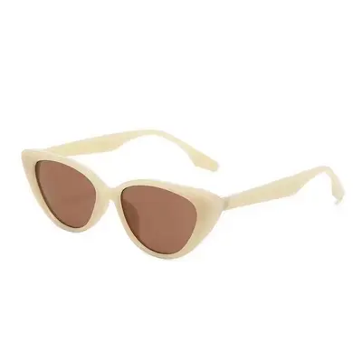 Retro Triangle Cat-Eye Sunglasses for Women with UV Protection - 9