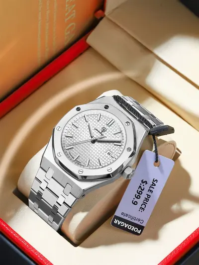 İsviçre marka erkek saati su geçirmez aydınlık moda yeni kuvars saat canlı yayın dış ticaret sıcak model dropshipping - 12