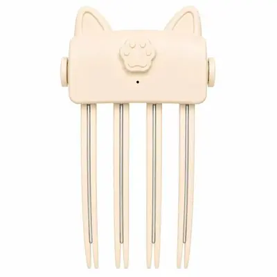 Heated Cordless Rechargeable Hair Volumizing Clip, Seamless Bangs Curling Clip