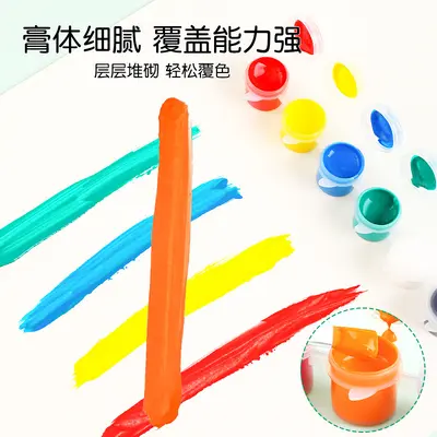 12-Color Acrylic Paint Set for Kids