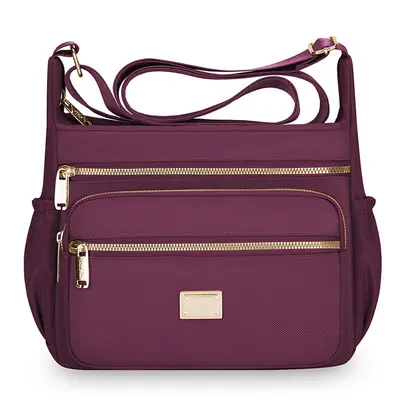 Large-Capacity Multi-Compartment Women's Crossbody Bag - 10