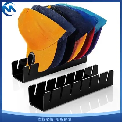Cross-border Acrylic Cap Stand Duck Bill Cap Baseball Cap Hat Display Rack Amazon New Model Cap Holder