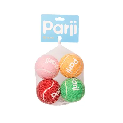 Squeaky Interactive Dog Tennis Ball Toy for Small and Medium Dogs - 8