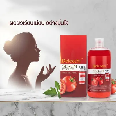 Delecchi Lycopene Serum, Refreshing and Moisturizing for the Skin - 4