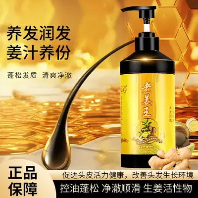 Guiyuan Ingwer-Kräuter Volumen-Shampoo gegen Fettansatz