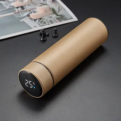 Smart 304 Stainless Steel Insulated Cup with Temperature Display - 8