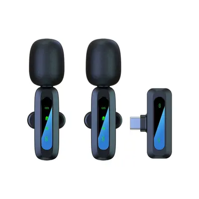 BYS J3 Wireless Lavalier Microphone with Noise Reduction for Live Streaming - 9