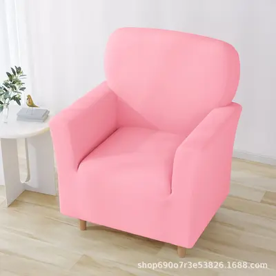 Direktverkauf vom Hersteller Dropshipping Milchseide hochelastische einzelne Sesselhusse für Schlafzimmer und Wohnzimmer erhältlich - 8