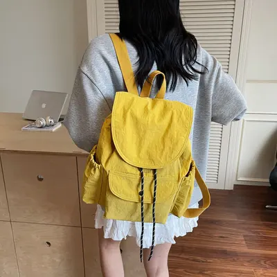 Women's Large Capacity Casual Backpack, Lightweight, Student and Travel - 5