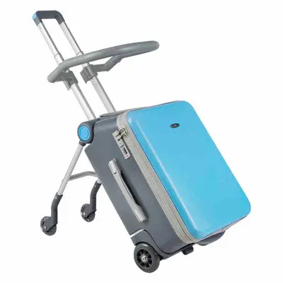 Ge Ling Tong children's ride-on suitcase, lazy stroller, kids travel luggage.