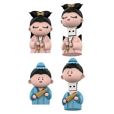 Individueller PVC-3D-Cartoon-USB-Stick, weiches Silikon