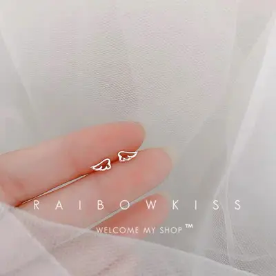 Серьги из серебра 925 пробы для женщин, простой компактный дизайн - 7