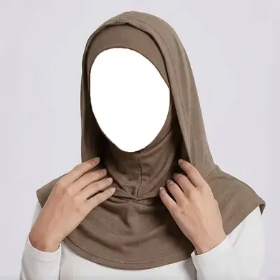 Einteilige Balaclava-Unterziehmütze mit elastischem Baumwollschal und Kapuze - 11