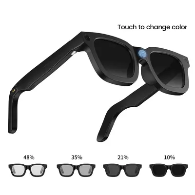 E03C (HeyCyan) 800W Stabilisierte Aufnahme Video Audio AI intelligente Übersetzung Touchscreen 4-stufig Farbwechsel intelligente Brille