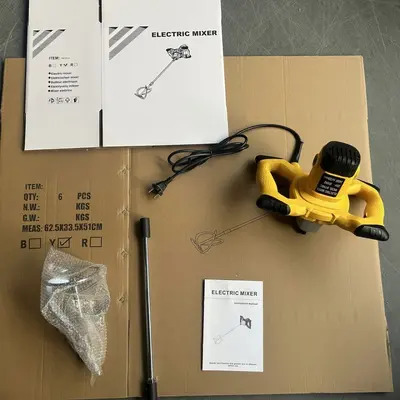 Endüstriyel Elektrikli Karıştırıcı, Yüksek Güçlü - 8