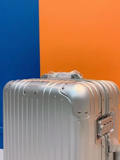 Rimowa Original Serisi Alüminyum-Magnezyum Alaşımlı Bavul Sürükleme Çantası Premium Hassas İşçilik Kabin Bavulu