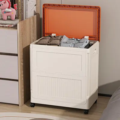 Schlafzimmer-Aufbewahrungsbox mit Klappdeckel, faltbar