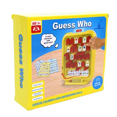 Guess Who I Am Multi-Theme Parent-Child Interactive Educational Game Early Learning Children's Interactive Toy