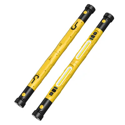 COB Rechargeable Magnetic Auto Repair Work Light with Hook, Multi-Light Source - 11