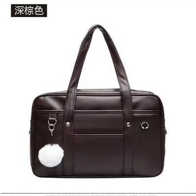 Japanische Schultasche Schulrucksack JK Uniform-Tasche Schulter-PU-Uniform-Tasche Pendler-Aktentasche Rucksack Computertasche Reisetasche - 5