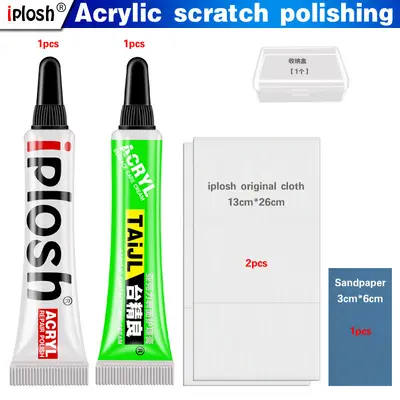 Acrylic Scratch Remover Paste, Watch Crystal and Plastic Polishing - 8