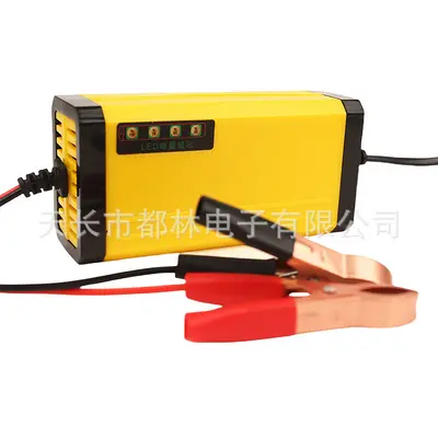12V 2A Automatic Battery Charger for Cars and Motorcycles - 8
