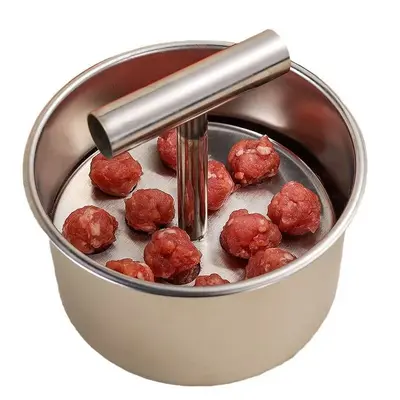 Edelstahl-Fleischbällchenformer für Haushalt, für Fleisch- und Fischbällchen