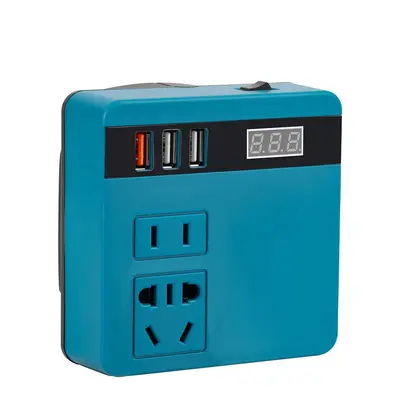Lithium Battery Inverter AC220V/DC5V/12V Outdoor Work Inverter - 7