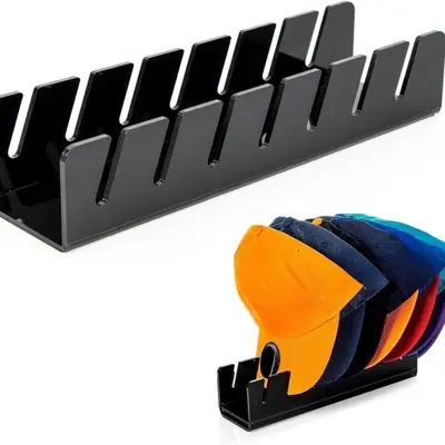Cross-border Acrylic Cap Stand Duck Bill Cap Baseball Cap Hat Display Rack Amazon New Model Cap Holder